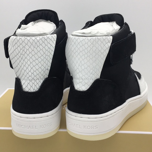 Michael Kors Jaden High Top Canvas black/opticwhit - Picture 5 of 8